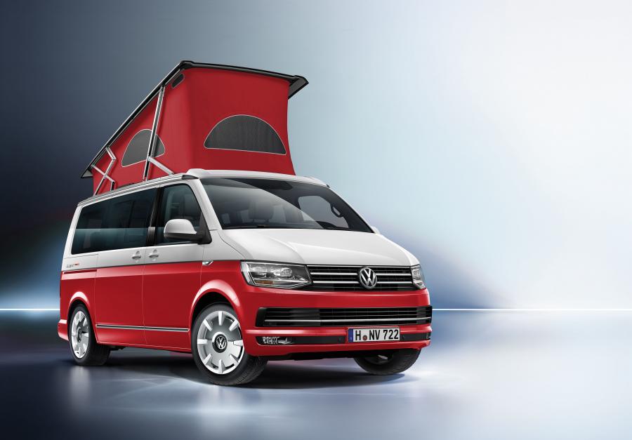  Volkswagen California Ocean Red (T6) 2016 года  (фото 1 из 33)